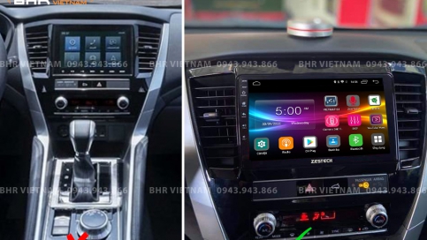 Màn hình DVD Android liền camera 360 xe Mitsubishi Pajero Sport 2018 - nay | Zestech Z800 Pro+